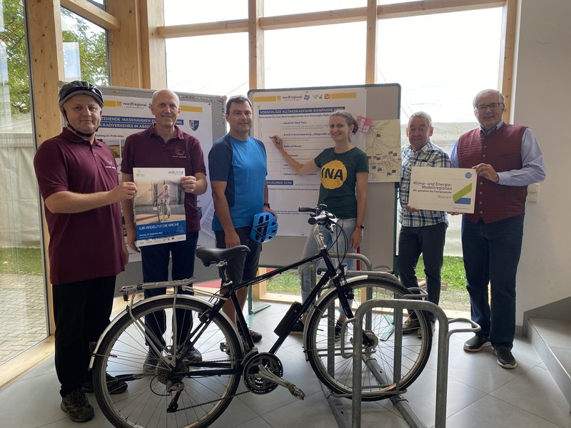 Rad-Aktion beim Pfarrfest in Absdorf