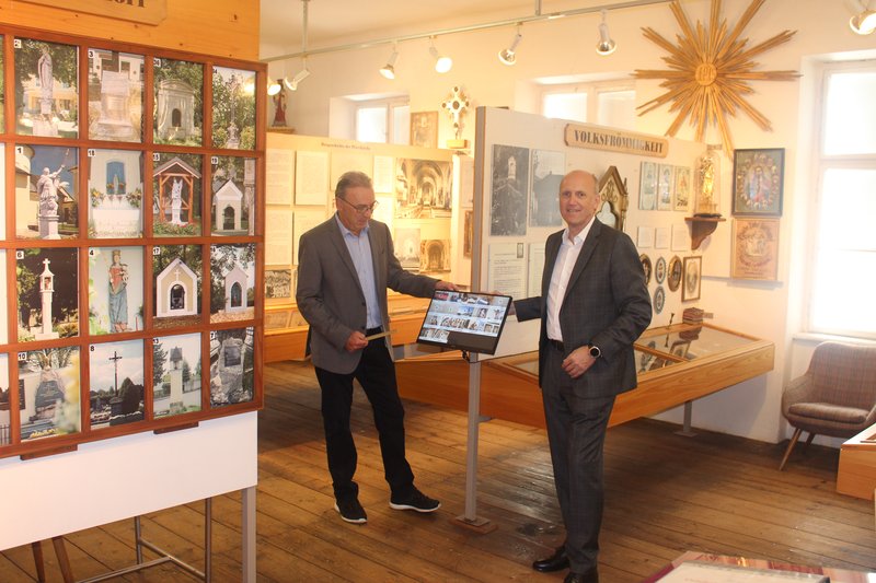 Idee umgesetzt!  Digitales Wissen jetzt im Heimatmuseum Absdorf